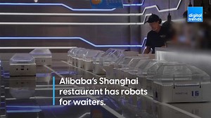 4.5K views · 38 reactions | This restaurant in Shanghai uses robots as waiters...do you think they should still get a 20% tip? 樂 | Digital Trends | Facebook