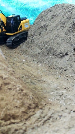 Excavator driving on a very narrow road 😱 | diy mini project | mini excavator