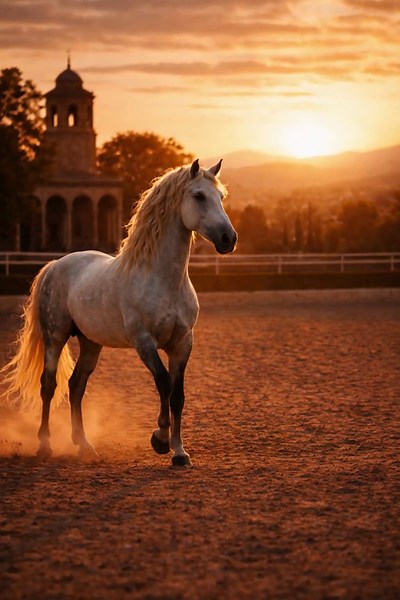 The Andalusian horse is one of Spain’s most legendary breeds. 🇪🇸 Known for its elegance, intelligence and powerful movement, this horse has been admired for centuries. Originally bred in the Iberian Peninsula, the Andalusian became famous for classical dressage and was often used by kings, nobles and warriors. A true symbol of Spanish heritage and horsemanship. #horse #horses #andalusian #andalusianhorse #spain #horsebree d #equestrian #dressage #horsevideo #dk4horse