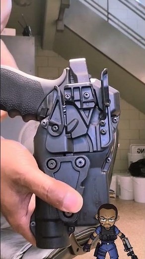 Alien 👽 Gear Level 3 Holster Quick Disconnect System For The Glock45 9mm Pistol. #aliengearholster