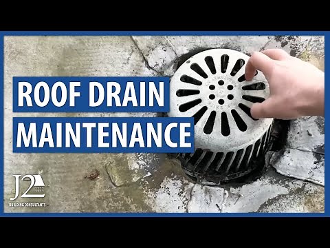 How To Inspect And Maintain Roof Drains & Overflows