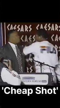 Sucker punched by jealous boxer #boxing #riddickbowe