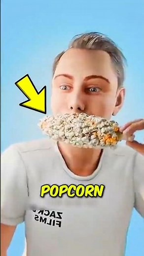How to make popcorn in a corn cob? Watch This