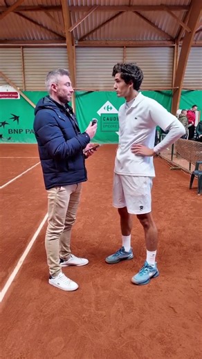 Interview with Pierre Hugues Herbert after his victory at Primerose #tennis