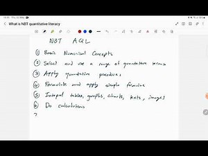 NBT Quantitative Literacy (QL) Lesson - What is the NBT Quantitative Literacy all about | Fundamanje