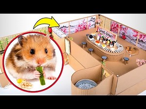 ハムスターのために作ってあげたい！回転寿司のクラフト！