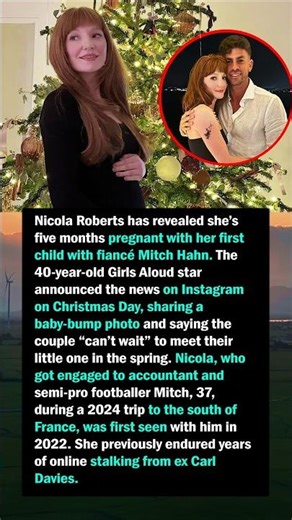 Nicola Roberts Reveals She’s Pregnant With Her First Baby
