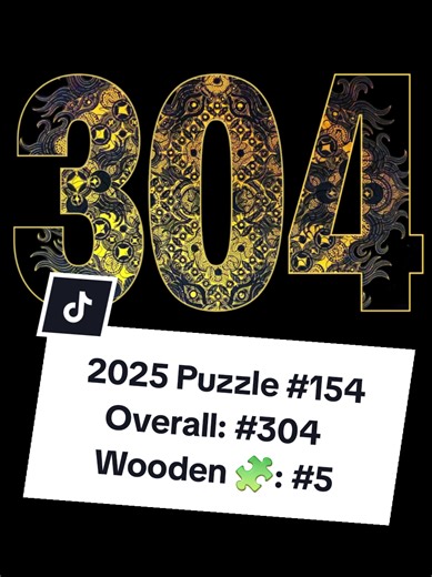 Wood rather do anything else #puzzle #timelapse #speedpuzzle #wood #slow