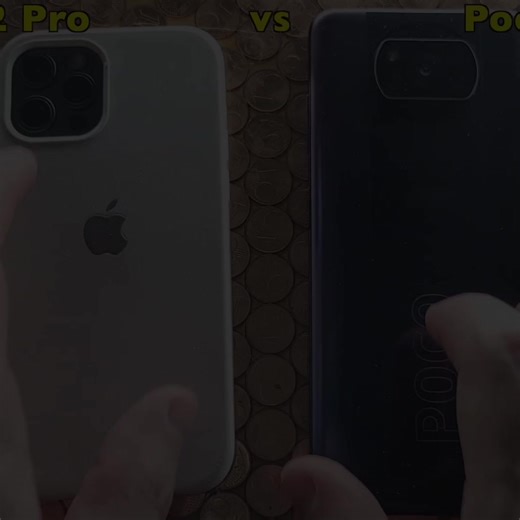 Poco X3 Pro vs iPhone 12 Pro ☠️ #xiaomi #pocox3pro #vs #Apple #iphone12pro #foy #foyou #foyoupage #fyp #capcu #capcut_edit #☠️ #f #fo
