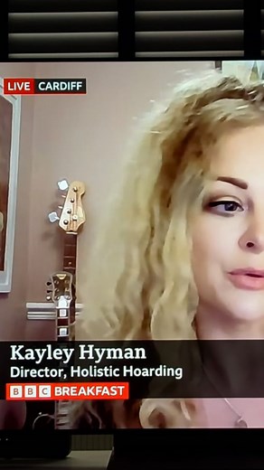 BBC Breakfast feature on Hoarding Disorder 📺🗞️💚 Yesterday morning our director Kayley Hyman appeared on BBC Breakfast to continue the conversation around hoarding disorder being debated in UK Parliament for the very first time. Following the success of the BBC News feature that ran earlier this year, which followed our partners Clouds End CIC as they first approached Paulette Hamilton MP for her support in establishing national guidelines to support, the House of Commons officially held their