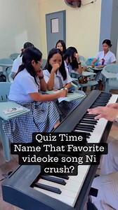2.4K reactions · 30 shares | Quiz Exam? Name the vidoeke theme song ni crush #namethattune #namethatsong #exam #quiz | Mark Anthony B Somoso | Facebook