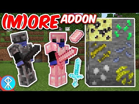 (M)ORE Addon [More Ores] | Bedrock/MCPE/Xbox Minecraft