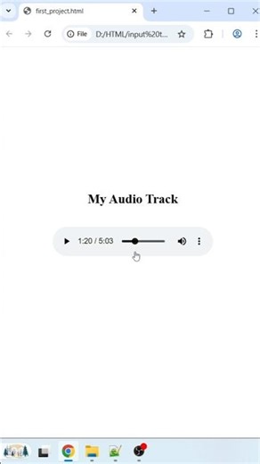how to create audio controller in html #html #css #coding
