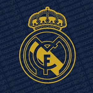 Real Madrid CF Emblem Logo Mark Vector Digital File Svg, Png, Ai, Eps, PDF - Etsy