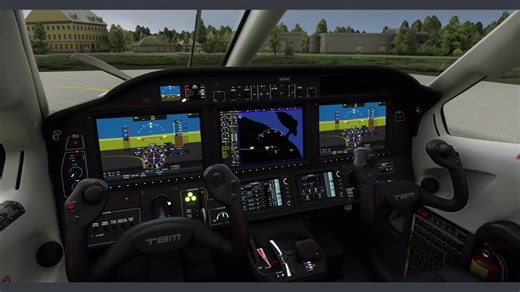 TBM930 Engine Start Sequence in Flight Simulator 2020