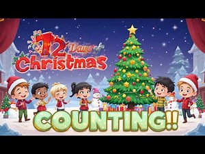 🎄✨ Counting Christmas Cheer | Fun Christmas Counting Song for Kids ✨🎄
