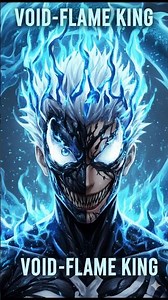 Gojo × Venom × Blue Fire Dragon Fusion!When Gojo Became the Void-Flame Symbiote King 🔥💙🕷️ #shorts