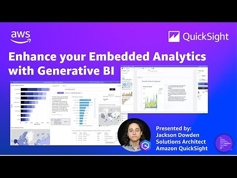 Enhance your Embedded Analytics with Generative BI using Amazon Q in QuickSight