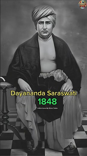 🕉️ Swami Dayanand Saraswati | The Inspiring Story of the Founder of Arya Samaj 🇮🇳#viral #shorts