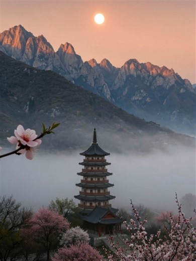 Plum Blossom Zen Meditation 🌿 Deep Relaxing Journey to Tibet & ASMR Nature Relax with Zen meditation in a Tibet plum blossom garden. ASMR sounds of nature, soft wind, and temple vibes for deep relaxation and mindfulness.✨ Immerse yourself in the calming beauty of pure meditation music with soothing ASMR background: birds singing, soft wind in the trees, and distant temple bells. 🏯🌿 Surrounded by misty mountains, a glowing sunrise, a peaceful Tibetan temple, and blooming plum blossoms 🌸, this