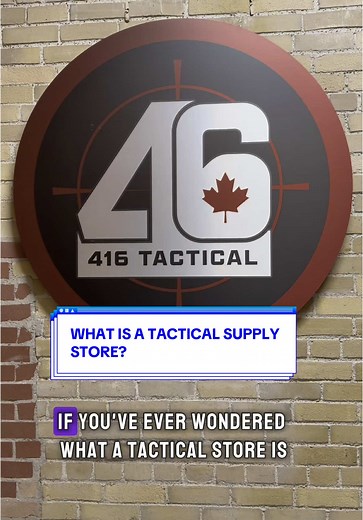 Exploring Tactical Supply Stores in Toronto
