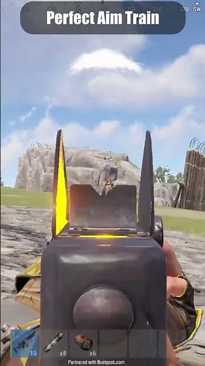 THE BEST SERVER FOR SHOOTING TRAINING IN RUST/RUST #shorts #rustupdate #rust #rustfps #rust