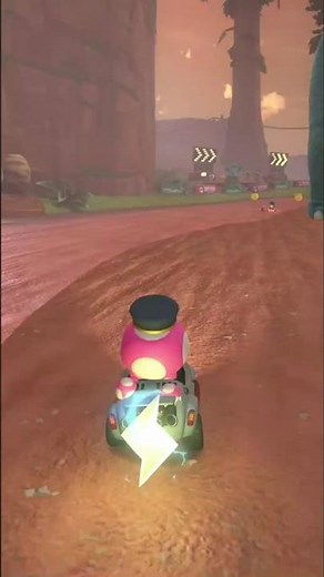 How to win in an intermission track? Mario Kart World (last lap)