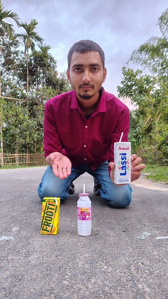 🥤 Juice Taste Test Challenge | Fruti vs Lassi vs Litchi Juice 🍹