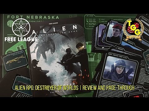 Alien RPG: Destroyer of Worlds | Review and Page-Through
