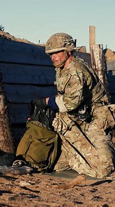 Back to work like... soldiers of the 3 PARA Battlegroup on a live fire trench clearance during NATO's Steadfast Defender exercise in Estonia. | 16 Air Assault Brigade