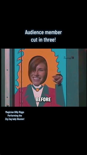 Audience member cut in three illusion! #magictrick #xyzcba #foryoupage #foryou #funny #goviral #billyriggs #trending #motivational #magicassistant #fypage #magician #boxjumper #fyp #viral #fypシ #popular #magicshow #taylorswift