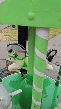 Coin operated Carousel grove city outlets very faintly playing music