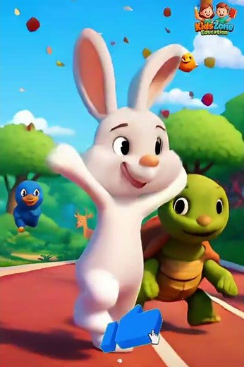 rabbit turtle song | cartoon | khargosh | kids cartoon | comedy |