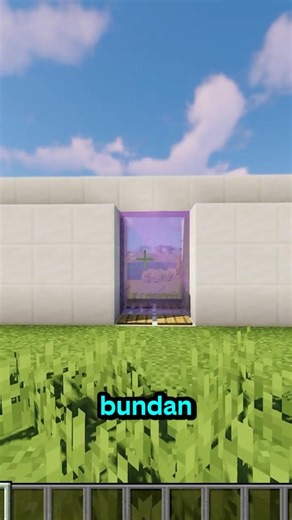 MİNECRAFT'DA LÜKS OTOMATİK KAPI NASIL YAPILIR