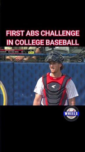 THE FIRST ABS CHALLENGE IN COLLEGE BASEBALL HISTORY! | #baseball #collegebaseball #challenge #shorts