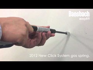 New Click System gas spring (CS)