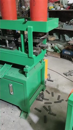 Automatic Steel Plate Punching and Bending Machine with Cutting #punchingmachine #bendingmachine