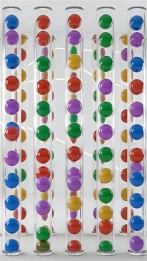 Infinite Ball Drop Loop 5x5 — Hypnotic Motion Perfection #shorts #balldrop