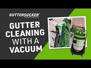 Gutter Cleaning with a Vacuum! Guttersucker Expert