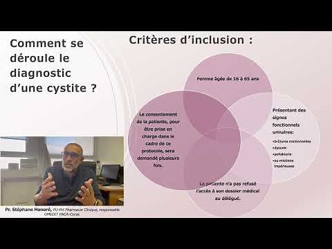 Tutoriel TROD Cystite 1/3 - L'infection urinaire : symptômes, diagnostic, examen clinique