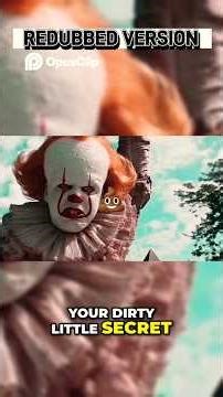 Pennywise Redubbed From IT ch 2 || #dubbing #Pennywise #shorts #entertainment #viral #It