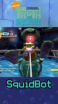 SQUIDBOT BOSS FIGHT - SpongeBob's Truth or Square #spongebob #bossfight