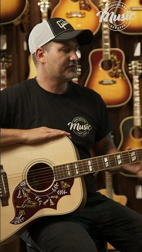 The Gibson Hummingbird Faded • full review on our YouTube Channel now 🎸 #gibsonhummingbird