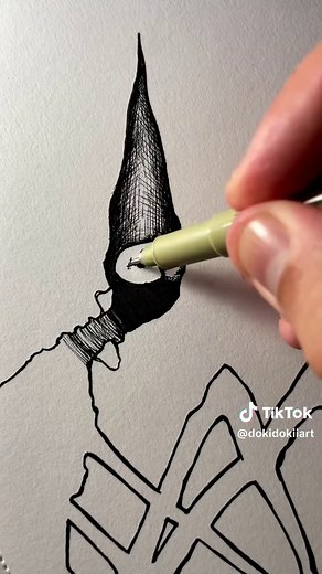 How to draw horror characters! #art #artistsoftiktok #drawing #horrortok #boisvert how to draw horror characters boisvert art drawing tutorial