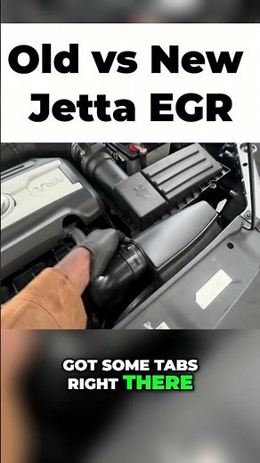 Old vs New EGR Cooler Easy Air Handler Removal! Mechanic Tips #automobile #carmaintenance #fyi
