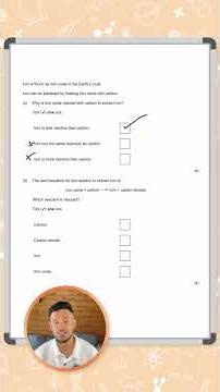 GCSE Chemistry: Exam Question | Iron Oxide Extraction