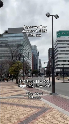 Japan Weather Update January 1, 2026 | Gracious Places