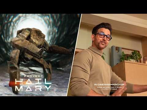 What happens when Hrithik Roshan turns dance instructor to #Rocky the alien from Project Hail Mary!