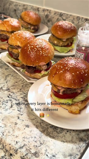 Delicious Homemade Burger Recipe for the Family
