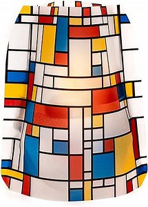 MODGY Luminary Lanterns 4-Pack - Floating LED Candles with Batteries Included - Luminaries are Great for Weddings, Parties, Patios & Celebrations of All Kinds (Mona)